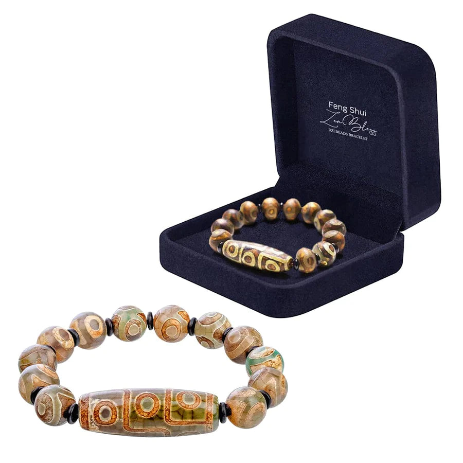 Feng Shui ZenBless Dzi Beads Bracelet – ClevrMart