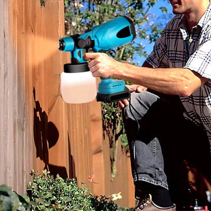 High-pressure Cordless Paint Sprayer with 2 Batteries